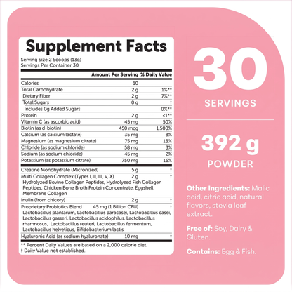 Mirabella™ Creatine + Collagen Powder